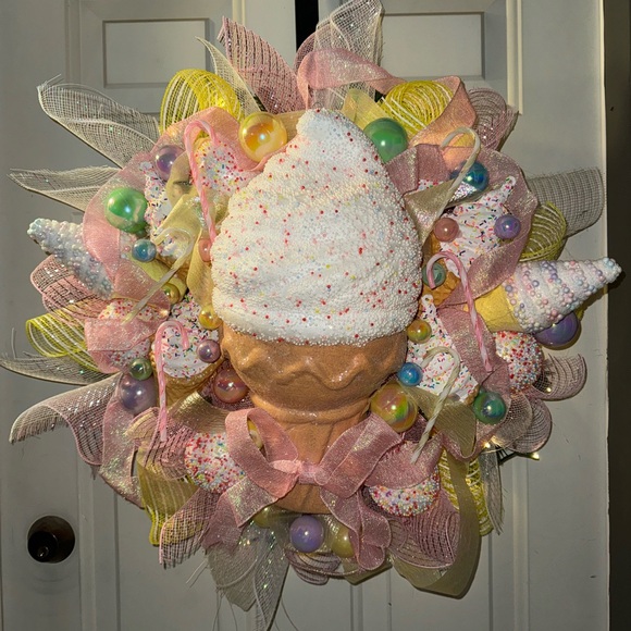 Candyland Themed Wreath - Picture 4 of 4